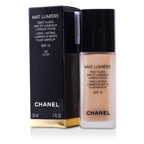 chanel mat lumiere foundation discontinued|CHANEL Mat Lumiere Long Lasting Luminous Matte Fluid .